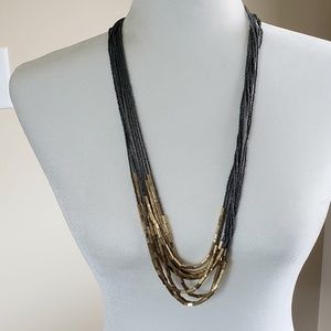 Multi strand beaded necklace from Loft